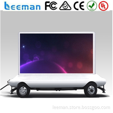 mobile advertising trailer Leeman 2015 outdoor used mobile led billboard